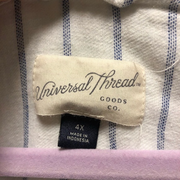 Blue Striped Blouse - Picture 2 of 3